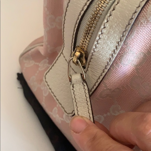 Used authentic Gucci hobo top handle bowling bag - Picture 7 of 16